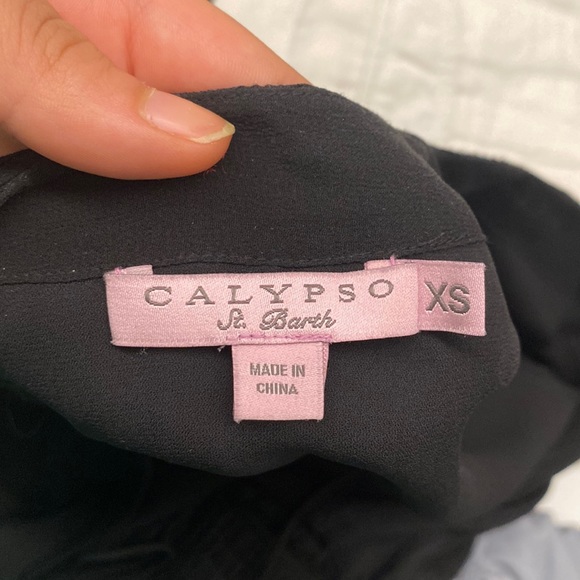 Calypso Long Sleeve Gauze Dress - Picture 4 of 4